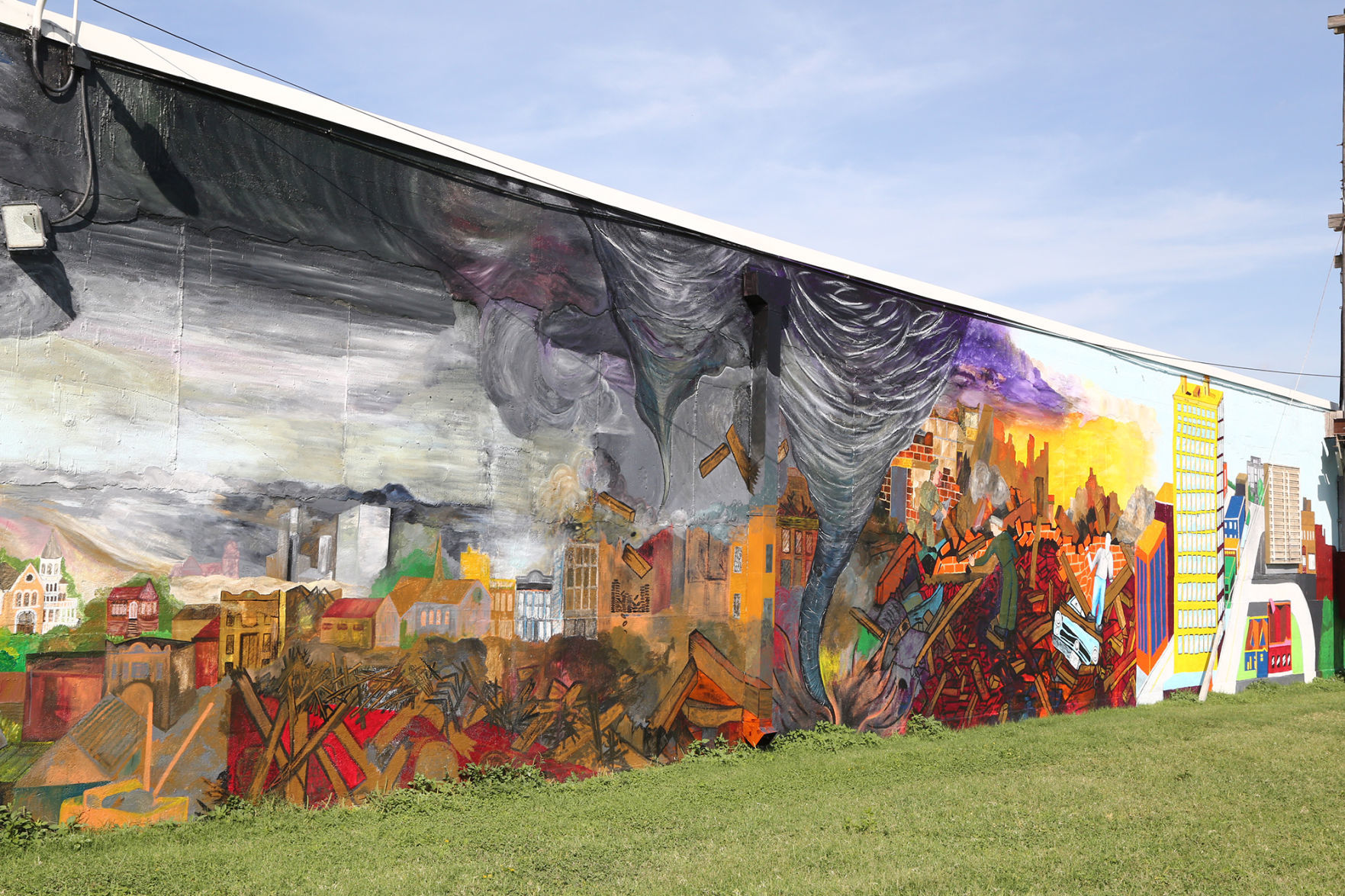 Diversified mural